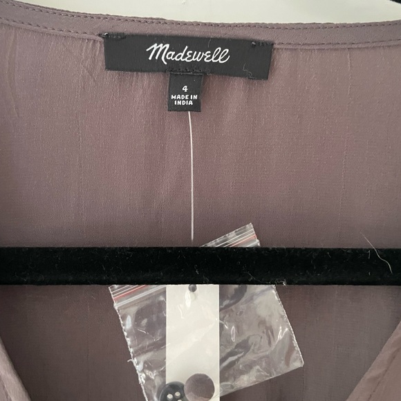 Madewell Longsleeve Peplum Top - Picture 3 of 3